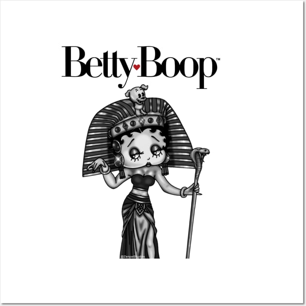 Betty Boop Cleopatra Wall Art by Zenpaistudios